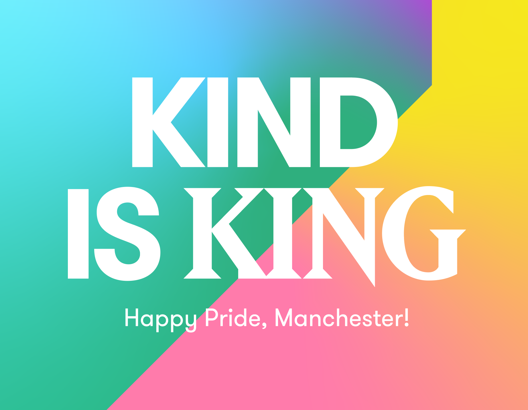 Pride at King Street, Manchester